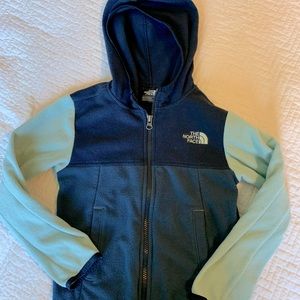 North Face Boys Front Zip Hoodie